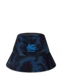 Вельветовая панама ETRO, синий