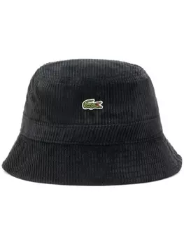 Вельветовая панама Lacoste, черный