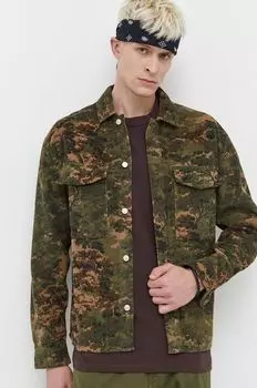 Вельветовая рубашка Abercrombie & Fitch, зеленый