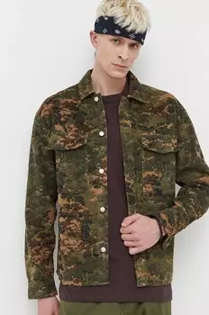 Вельветовая рубашка Abercrombie & Fitch, зеленый