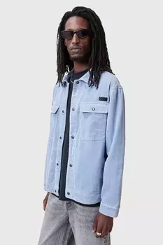 Вельветовая рубашка AllSaints CASTLEFORD, синий