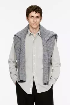 Вельветовая рубашка Arket, серый