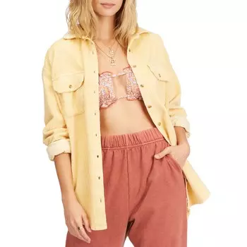 Вельветовая рубашка Billabong So Stoked, бежевый