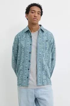 Вельветовая рубашка Billabong Solana, синий