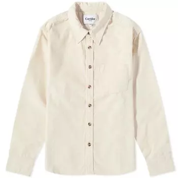 Вельветовая рубашка Corridor, белый