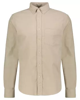 Вельветовая рубашка Gant, белый