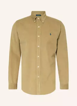 Вельветовая рубашка индивидуального кроя POLO RALPH LAUREN, светло-коричневый