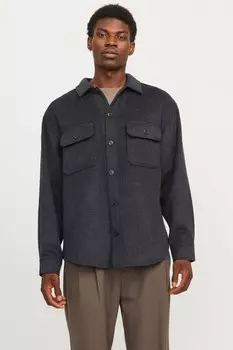 Вельветовая рубашка Jack & Jones, черный