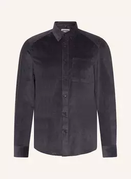 Вельветовая рубашка liet_2 DRYKORN, темно-синий