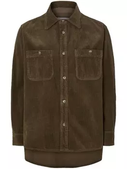 Вельветовая рубашка MARANT, зеленый