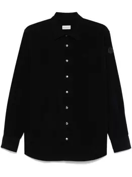 Вельветовая рубашка Moncler, синий