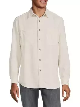 Вельветовая рубашка Original Paperbacks, слоновая кость