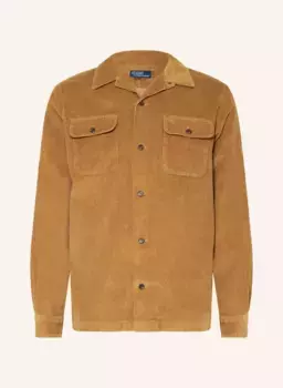 Вельветовая рубашка Polo Ralph Lauren, коричневый