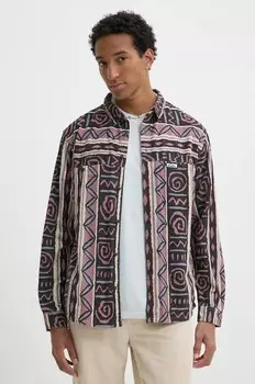 Вельветовая рубашка Quiksilver Wasilla, розовый