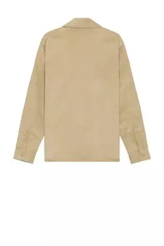 Вельветовая рубашка с длинным рукавом Dickies, хаки