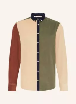 Вельветовая рубашка стандартного кроя Colours & Sons, коричневый