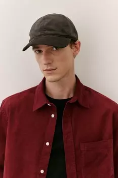 Вельветовая рубашка стандартного кроя H&M, красный