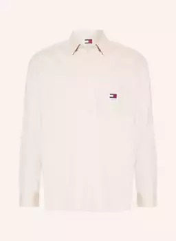 Вельветовая рубашка Tommy Jeans, бежевый