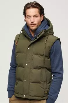 Вельветовая рубашка Trailsman Superdry, зеленый