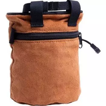 Вельветовая сумка для мела Evolv, коричневый