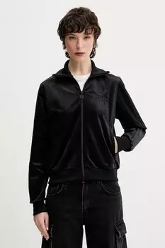 Вельветовая толстовка Velvet Tt Adidas Originals, черный
