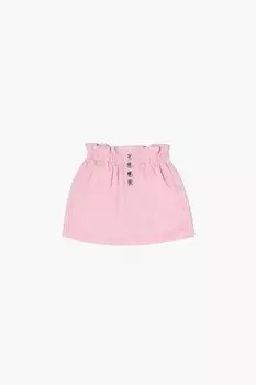 Вельветовая юбка для девочек Forever 21, розовый