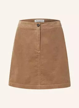 Вельветовая юбка Marc O'Polo, коричневый
