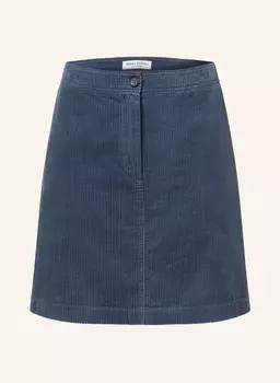 Вельветовая юбка Marc O'Polo, синий