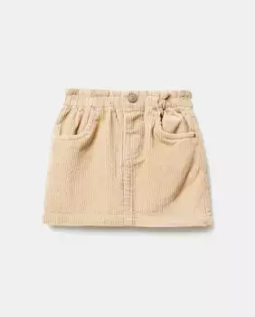 Вельветовая юбка Sfera, бежевый