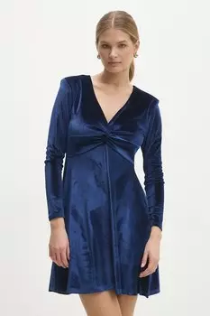 Вельветовое платье Answear.Lab, синий
