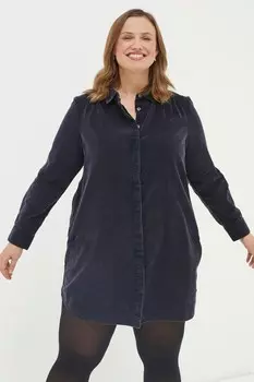 Вельветовое платье FatFace Fat Face, синий