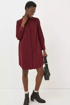 Вельветовое платье FatFace Fat Face, красный