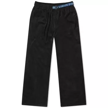 Вельветовые брюки-альпинист Brain Dead, черный