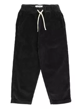 Вельветовые брюки American Vintage Kids, черный