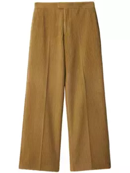 Вельветовые брюки BURBERRY, коричневый