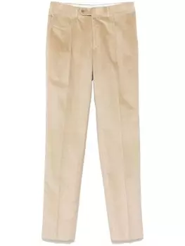 Вельветовые брюки Canali, нейтральный цвет