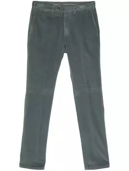 Вельветовые брюки Canali, зеленый