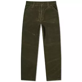 Вельветовые брюки Carhartt WIP до колена