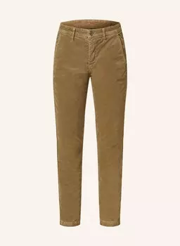 Вельветовые брюки chino MAC, коричневый