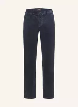 Вельветовые брюки чинос очень узкого кроя FYNCH-HATTON, темно-синий