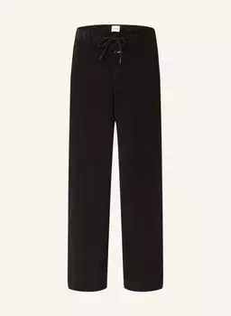 Вельветовые брюки CLOSED NANAIMO Straight Fit, черный