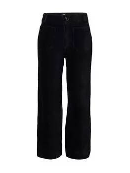 Вельветовые брюки Derhy Regular Pants, черный