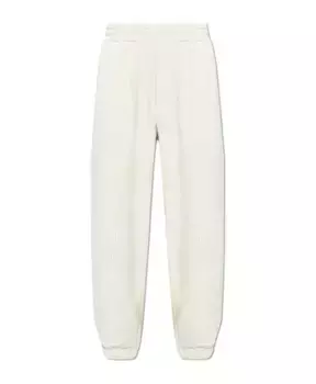 Вельветовые брюки Emporio Armani, бежевый