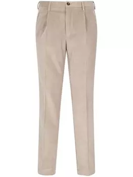 Вельветовые брюки Incotex, нейтральный цвет