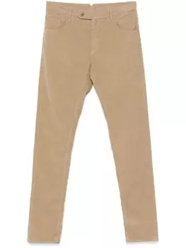 Вельветовые брюки Incotex, серый