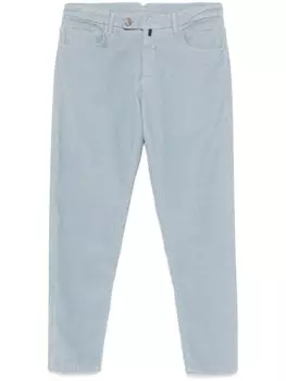 Вельветовые брюки Incotex, синий