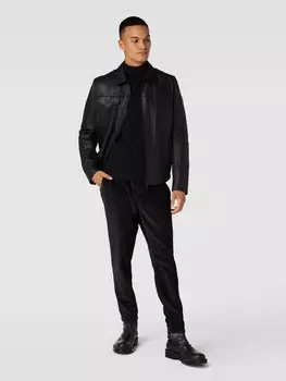 Вельветовые брюки из чистого хлопка McNeal, черный