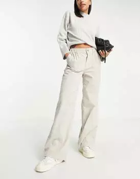 Вельветовые брюки карго ASOS DESIGN 00's