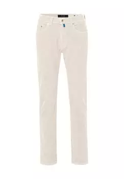 Вельветовые брюки Lyon, зауженного кроя, мужские pierre cardin, цвет Blanc Bla