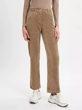 Вельветовые брюки Marie Lund, коричневый